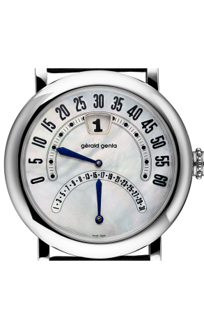 Часы Gerald Genta Bi Retro Jump Hour White Gold G.3754 (37244) №2