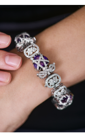 Браслет Vasily Konovalenko Charming Diamonds 4,58 ct & 36,80 ct Amethyst (40407) №3