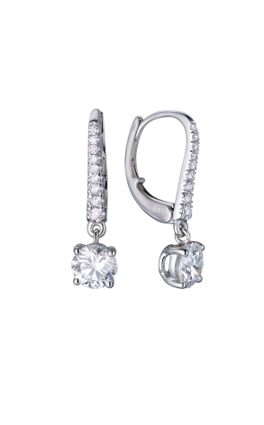 Серьги GRAFF 0,70 F/VS1 - 0,71 F/VS1 Diamond French Wire (36718)