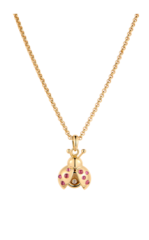Подвеска Chopard Happy Diamonds Ladybug Yellow Gold 792186-0001 (42217)