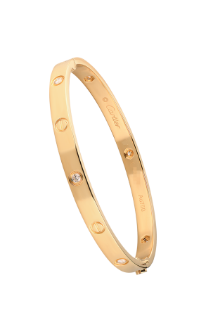 Браслет  в стиле Cartier Love 6 Diamonds 20 размер (37771)