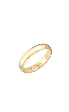 Кольцо Tiffany & Co Forever Yellow Gold Wedding Band 4 мм (Size 67) (42256)