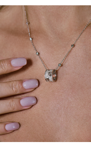 Подвеска Gucci Icon Stardust White Gold & Diamonds (42606) №2