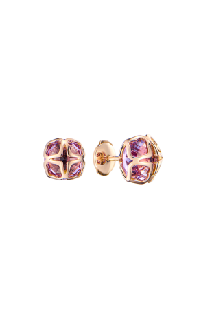 Пусеты Chopard Imperiale Amethyst Rose Gold 839225 (42645)