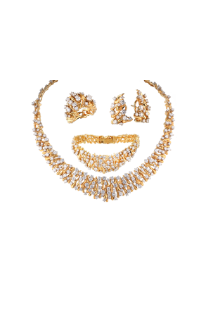 Комплект Gilbert Albert Piece Unique Set in Yellow Gold with Diamonds (40902)
