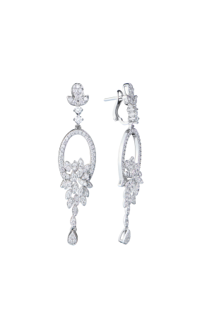 Серьги RalfDiamonds 1,26 ct Round Cut Diamonds White Gold (42452)