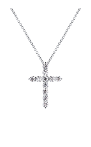 Крест Tiffany & Co Cross small 0.42 ct Pendant 60007429 (37726)