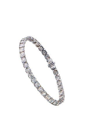 Браслет  3,80 ct G/SI1 Tennis White Gold & Diamonds (41350)