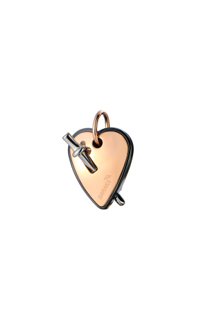 Кулон Baraka Rose & White Gold & Ceramic (43395)