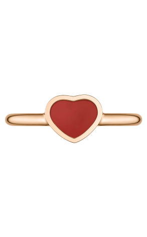 Кольцо Chopard My Happy Hearts Rose Gold Carnelian 82A086-5810 (42249) №2
