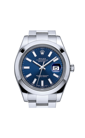 Часы Rolex Datejust 41 Blue Dial 116300 (36670) №2