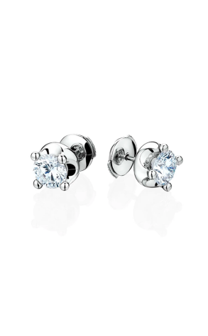 Пусеты Bvlgari 0.60 G/VS2 - 0.60 H/VS2 GIA Corona Collection (37984)