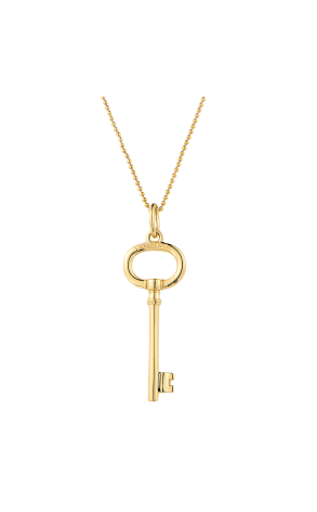 Подвеска Tiffany & Co Oval Key Yellow Gold (41518)
