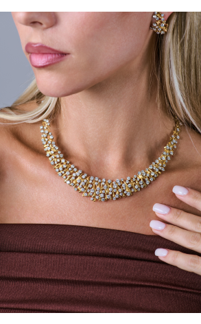 Комплект Gilbert Albert Piece Unique Set in Yellow Gold with Diamonds (40902) №9