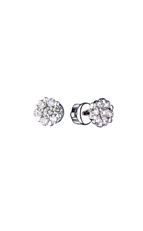 Пусеты  0,40 ct H/VS Round Diamonds (41284)