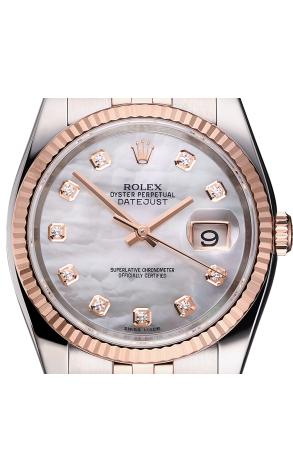 Часы Rolex Datejust 36mm Steel and Everose Gold 116231 (38213) №2