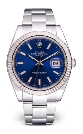 Часы Rolex Datejust II 41mm Steel and White Gold 126334 (37153)