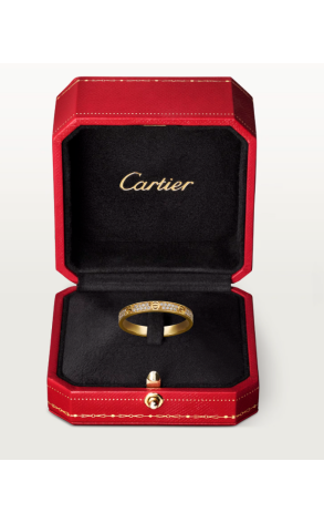 Кольцо Cartier Love Small Model Yellow Gold Diamonds B4218000 (36875) №2