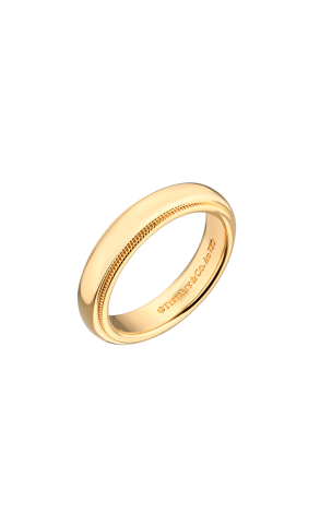 Кольцо Tiffany & Co Together Milgrain Yellow Gold Wedding Band (SIZE 49) (42104)