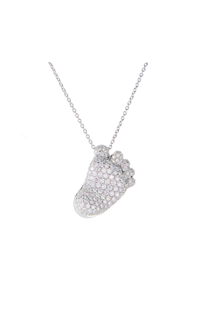 Подвеска Pasquale Bruni Orme Diamond White Gold Baby Foot (42067)