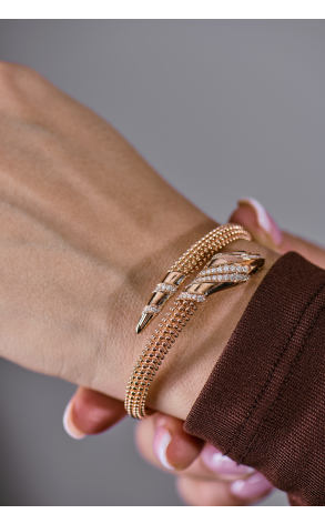 Браслет Bvlgari Serpenti single-coil rose gold 361723 (41955) №2