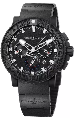 Часы Ulysse Nardin Marine Collection Black Sea Chronograph 353-92 (42459)