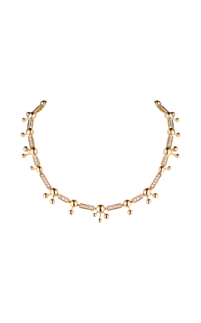 Колье Bvlgari Astrale Yellow Gold & Diamonds (36994)