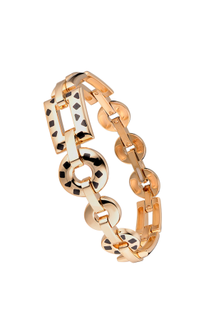 Браслет Cartier Panthere Yellow Gold and Enamel Vintage (36549)