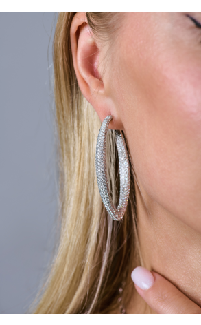 Серьги RalfDiamonds 6,30 ct Diamonds White Gold Earrings (33365) №3