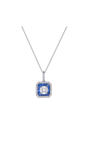 Подвеска Sifani White Gold & Diamonds & Sapphires (43815)