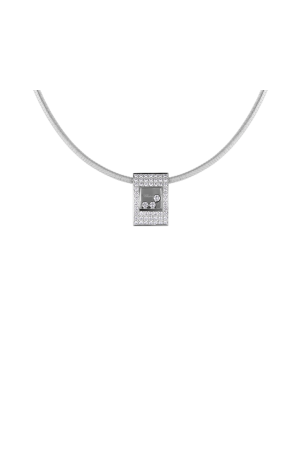Колье Chopard Happy Diamonds White Gold Necklace 79/3180 (36188) №2