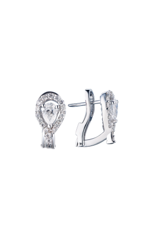 Серьги RalfDiamonds 0,40 ct F/VS2 - 0.40 ct F/VS2 Pear mixed Brilliant RDE (37690)