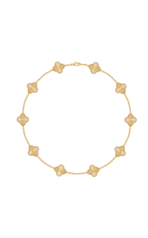 Колье Van Cleef & Arpels Vintage Alhambra 10 Motifs VCARP3JJ00 (41220) №2