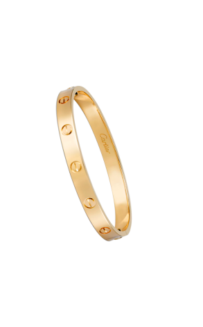 Браслет Cartier Love Classic Model Yellow Gold (Size 18) CRB6067518 (43309)