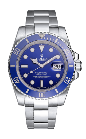 Часы Rolex Submariner Date 40 мм White Gold Smurf 116619LB (29722)