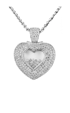 Подвеска  в стилет Chopard Happy Heart 12,40 ct Diamonds (37762)