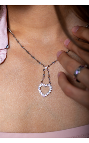 Подвеска Tiffany & Co Hearts Necklace (10832) №4