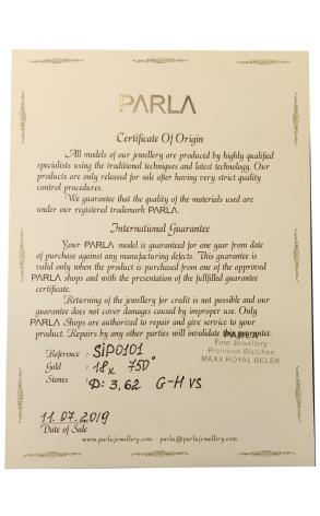 Кольцо Parla Fine Jewellery 3,62 ct Marquise Diamonds & White Gold (42588) №2