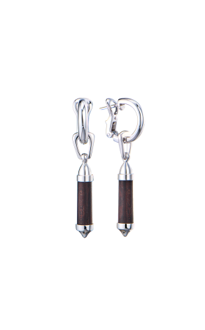 Серьги Chaumet White Gold Wooden Bullet (42909)