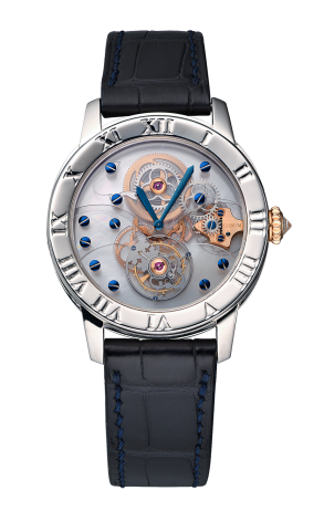 Часы Corum Platinum Skeletonized Sapphire Tourbillon 372.551.70 0001 0000 (36857)