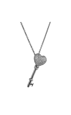 Подвеска Grissoni Heart Key Gold & Diamond (40739)
