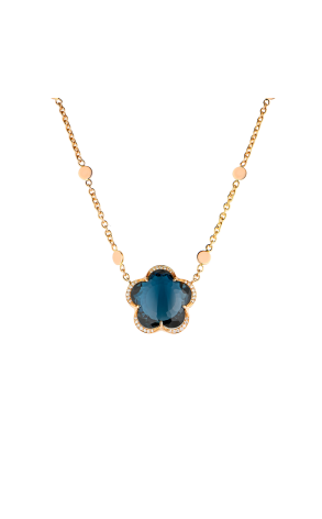 Подвеска Pasquale Bruni Bon Ton Rose Gold & Diamonds & Topaz 15321R (41298)