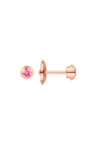 Серьги Cartier d'Amour rose gold pink sapphire (37960) №2
