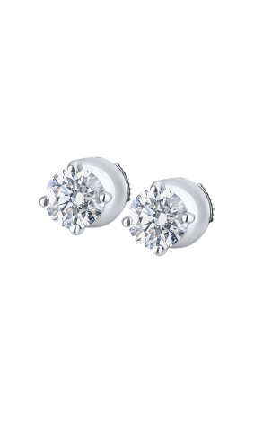 Пусеты  Round Diamonds 0.70 ct I/VS2 - 0.70 ct I/VS2 (37032)