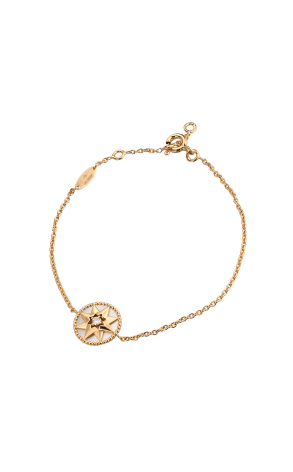 Браслет Dior Rose des Vents Mother of Pearl & Yellow Gold & Diamond (40991)