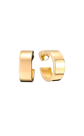 Серьги  Yellow Gold Hoop (42457)
