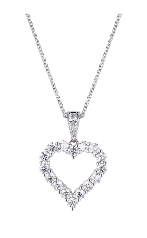 Подвеска GRAFF Diamond Heart Silhouette Pendant (37925)