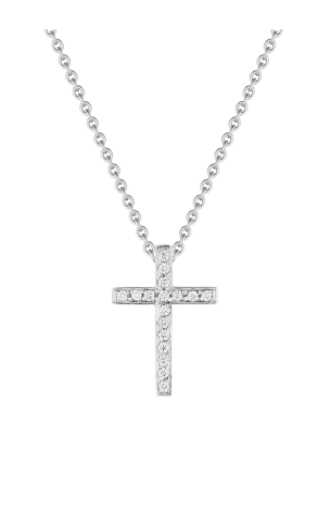 Крест Pasquale Bruni Cross White Gold & Diamond (42283)