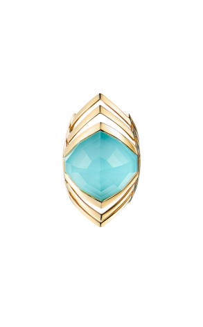 Кольцо Stephen Webster Lady Stardust Yellow Gold & Blue Quartz (43142) №2