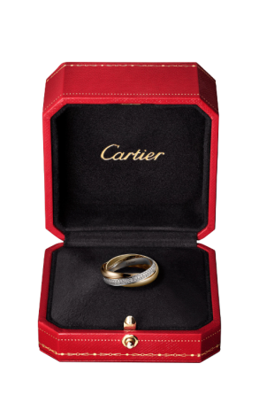 Кольцо Cartier Trinity Small Model B4086000 (36421) №2
